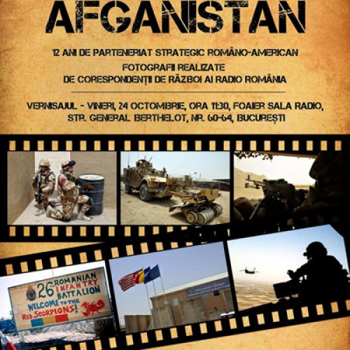 România în Afganistan – expoziție foto
